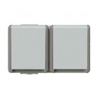 Priza dubla cu capac PT IP44 Siemens